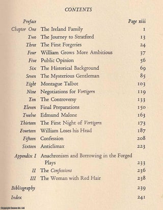 The Fourth Forger. William Ireland and the Shakespeare Papers.