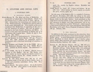 Books on Soviet Russia 1917-1942. A Bibliography and a Guide to Reading.