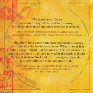 The Archimedes Codex : Revealing the Secrets of the World's Greatest Palimsest.