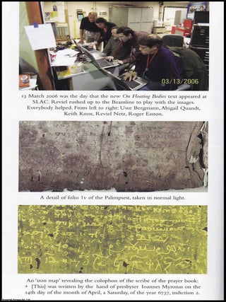 The Archimedes Codex : Revealing the Secrets of the World's Greatest Palimsest.