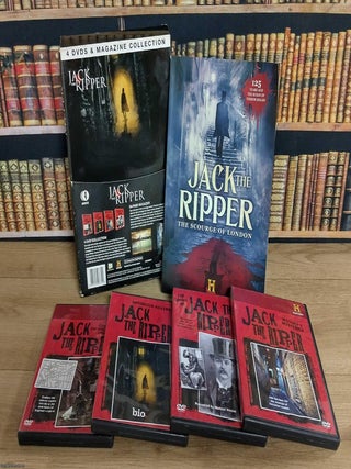 Jack the Ripper : 84 Page Illustrated Magazine & 4 DVD Documentaries. Whitechapel Murders.