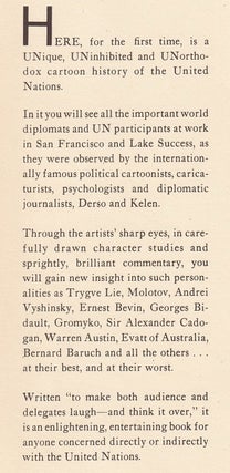 United Nations Sketchbook : A Cartoon History of the United Nations, by Derso & Kelen.