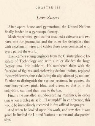 United Nations Sketchbook : A Cartoon History of the United Nations, by Derso & Kelen.