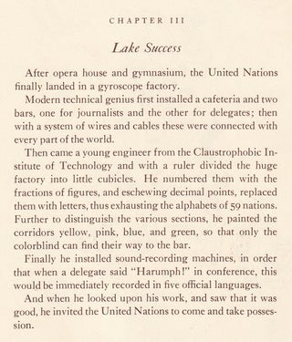United Nations Sketchbook : A Cartoon History of the United Nations, by Derso & Kelen.