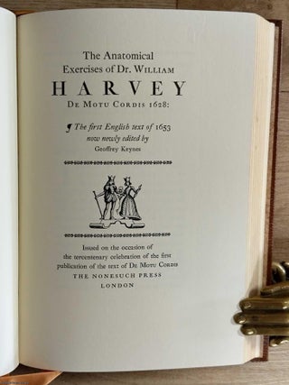 Exercitatio Anatomica de Motu Cordis et Sanguinis in Animalibus. Being a Facsimile of the 1628 Francofurti Edition. Together with The Keynes English Translation of 1928.
