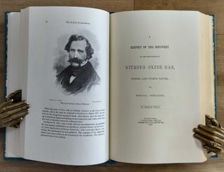 The Origins of Anesthesia. A Compendium volume with a collection of 12 reprints about anesthesia dated from 1824 to 1861.