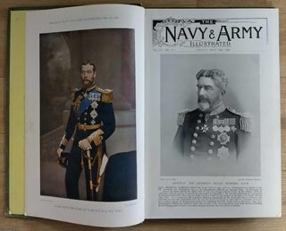 The Navy & Army Illustrated. Volume 4, No.38 May to No.48 Oct. 1897 inclusive, & Nelson and Trafalger Special Issue.