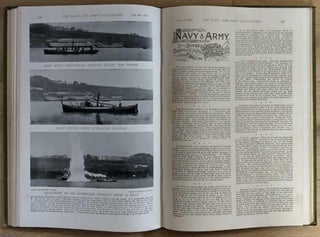 The Navy & Army Illustrated. Volume 4, No.38 May to No.48 Oct. 1897 inclusive, & Nelson and Trafalger Special Issue.