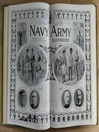 The Navy & Army Illustrated. Volume 4, No.38 May to No.48 Oct. 1897 inclusive, & Nelson and Trafalger Special Issue.