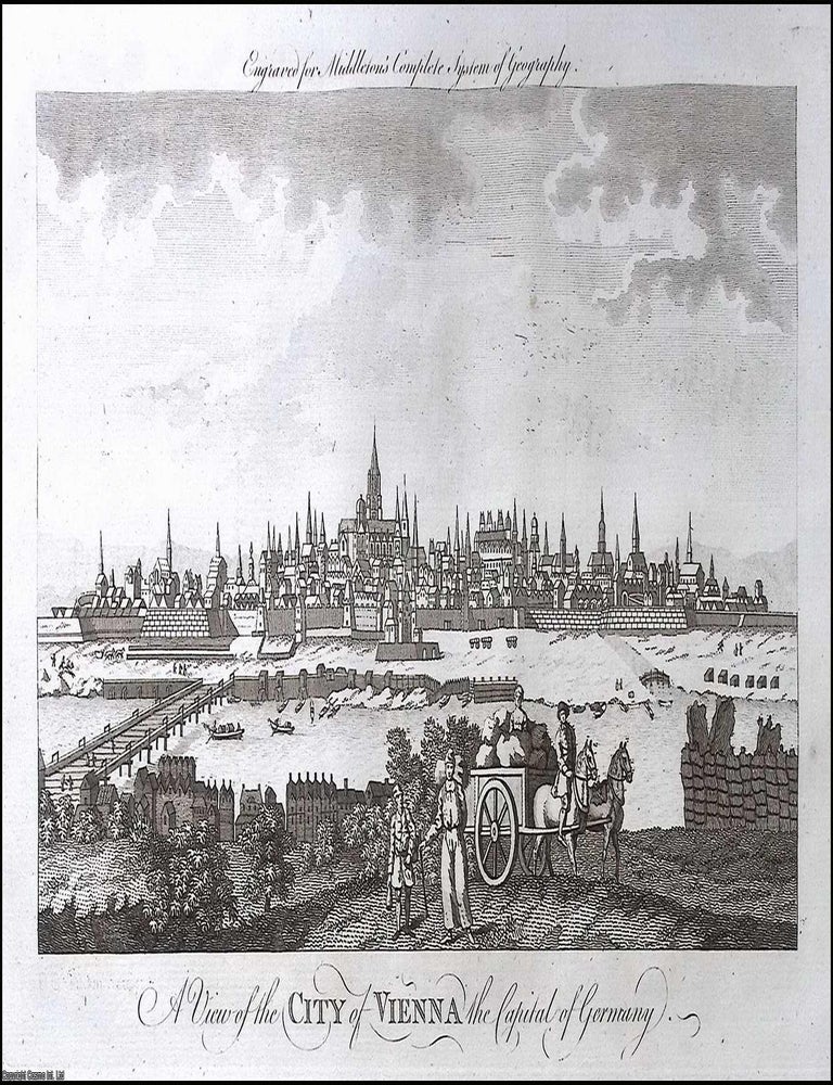 Item #376544 A View of the City of Vienna, the Capital of Germany. 1778 : Image area, 18 x 27 cms...