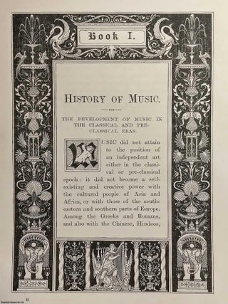 The History of Music. Complete in 5 Volumes.