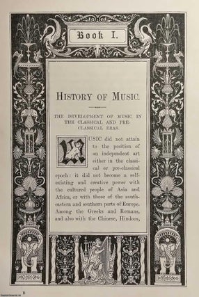 The History of Music. Complete in 5 Volumes.