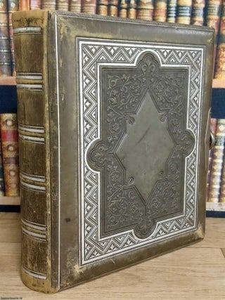 Victorian Photograph Album. Leather binding, with clasp. PHOTOGRAPH ALBUM.