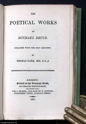 The Poetical Works of Tobias Smollet, Michael Bruce and John Logan by Thomas Park