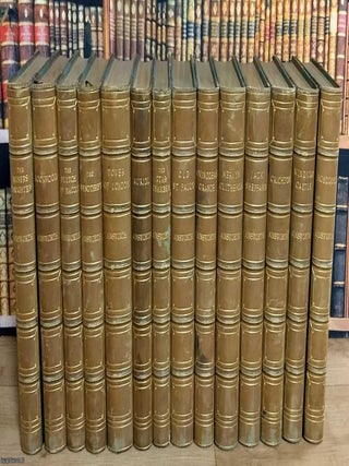 William Harrison Ainsworth : 14 Novels, leather bound by Hatchards, Piccadilly, London. See. HATCHARDS.