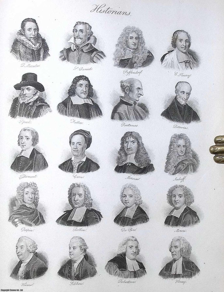 Item #376673 Universal Historical Dictionary, or Explanation of the Names of Persons and Places &hellip;. Illustrated by Portraits and Medallic Cuts. Complete in Two Volumes. George Crabb.