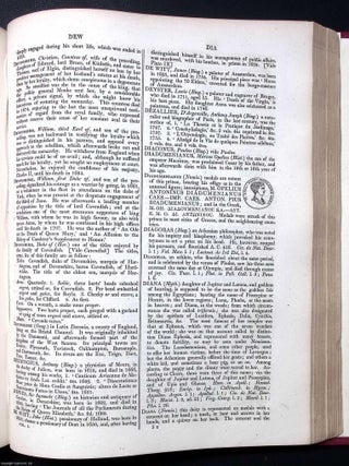 Universal Historical Dictionary, or Explanation of the Names of Persons and Places &hellip;. Illustrated by Portraits and Medallic Cuts. Complete in Two Volumes.