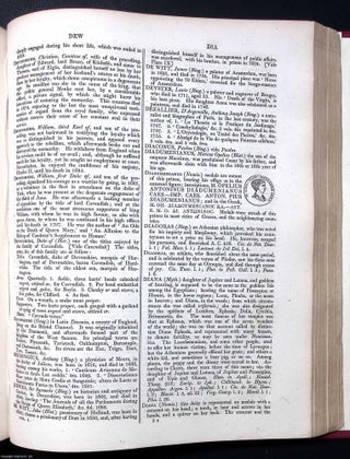 Universal Historical Dictionary, or Explanation of the Names of Persons and Places …. Illustrated by Portraits and Medallic Cuts. Complete in Two Volumes.