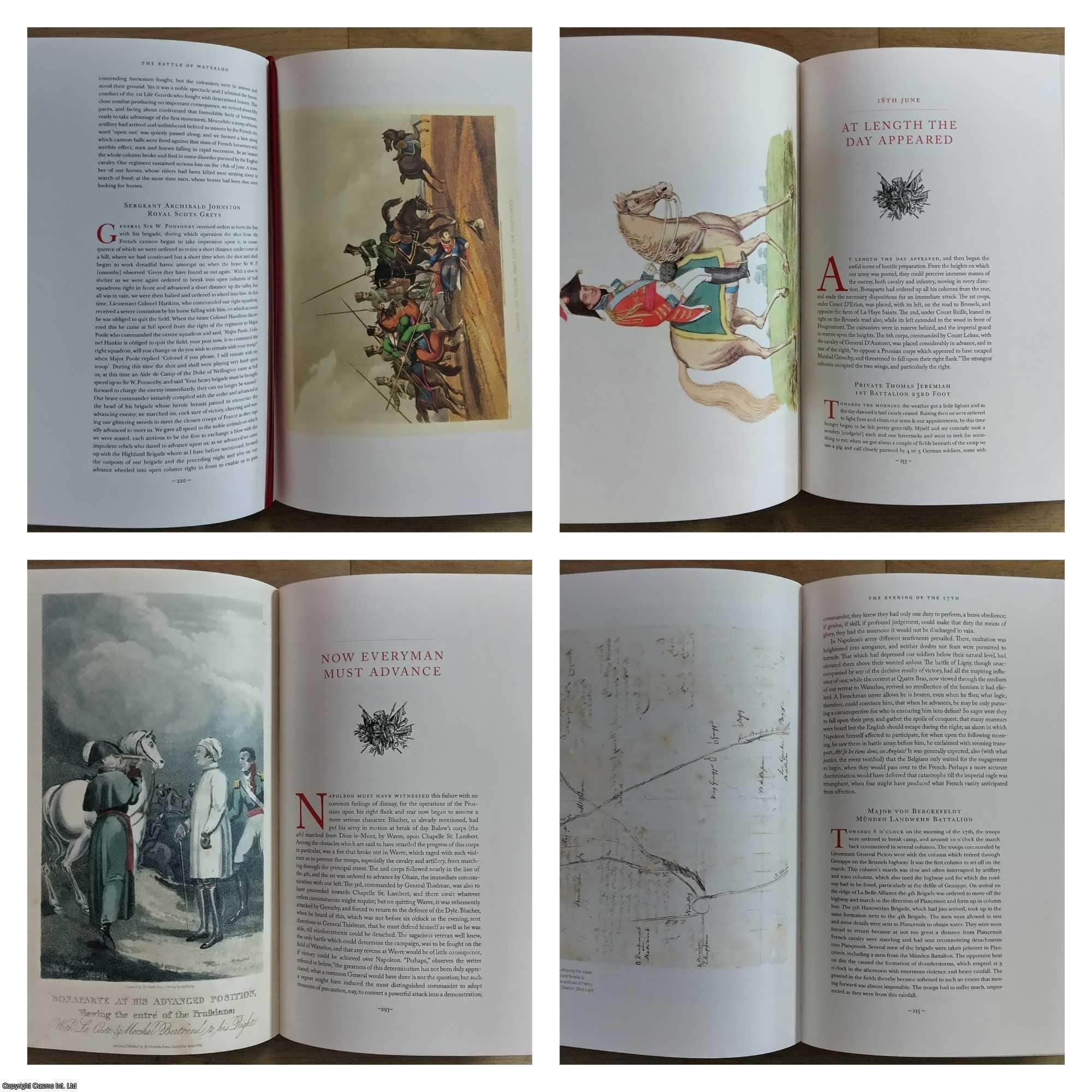 The Waterloo Commemorative Anthology. 2 Volumes. Limited Edition Set ...