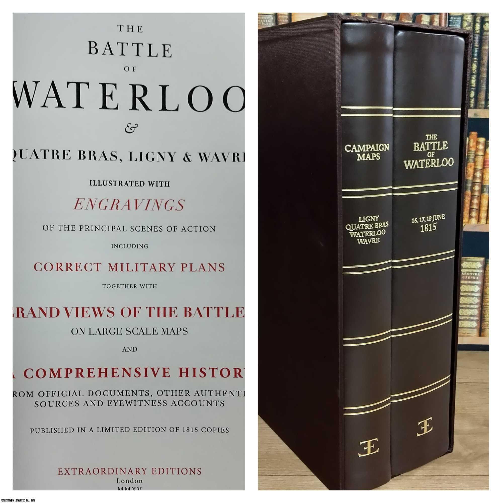 The Waterloo Commemorative Anthology. 2 Volumes. Limited Edition Set ...
