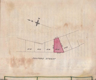 Item #406577 Lease of 45 Pulford Street, Pimlico, Middlesex; from the Trustees of the Will of...