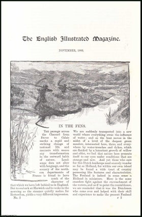 Item #406610 In The Fens. An original article from the English Illustrated Magazine, 1884. R W....