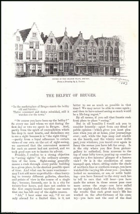 Item #406631 The Belfry of Bruges. An original article from the English Illustrated Magazine,...