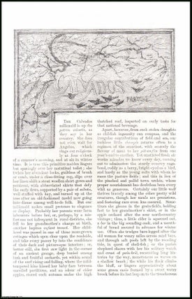 Item #406665 Calvados, France; Part 1. An original article from the English Illustrated Magazine,...