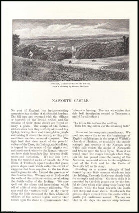 Item #406674 Naworth Castle, Brampton, Cumbria. An original article from the English Illustrated...