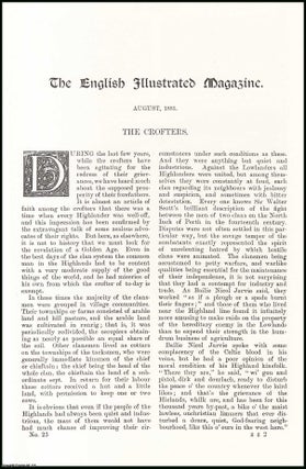 Item #406692 The Crofters. An original article from the English Illustrated Magazine, 1885. James...