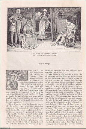 Item #406710 Undine; Friedrich de la Motte Fouque. An original article from the English...