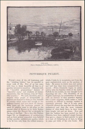 Item #406724 Picturesque Picardy, France. An original article from the English Illustrated...