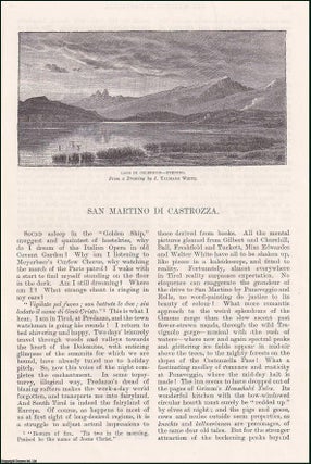 Item #406741 San Martino Di Castrozza, Trentino, Italy. An original article from the English...