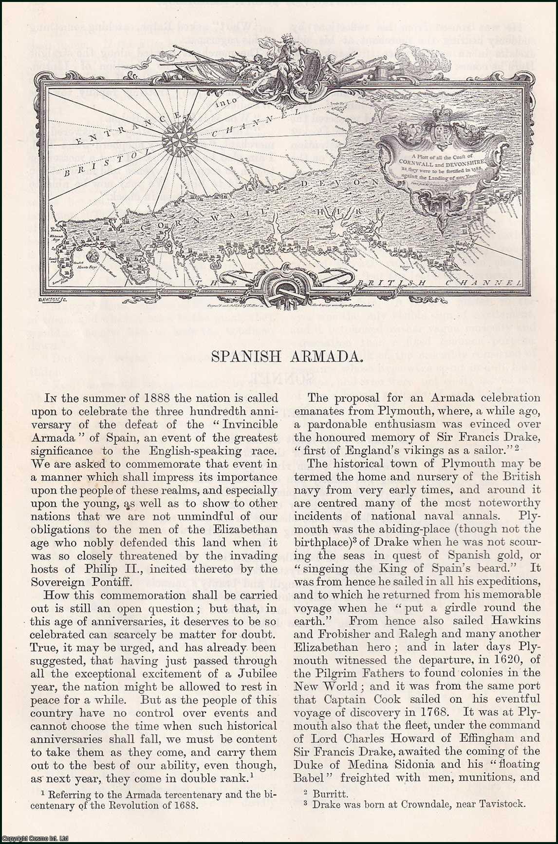 Spanish Armada at the 300th Anniversary. An original article from