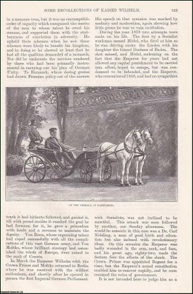Item #406752 Recollections of Kaiser Wilhelm. An original article from the English Illustrated...