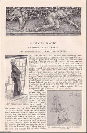 Item #406867 A Day in Kyoto. An original article from the English Illustrated Magazine, 1891....