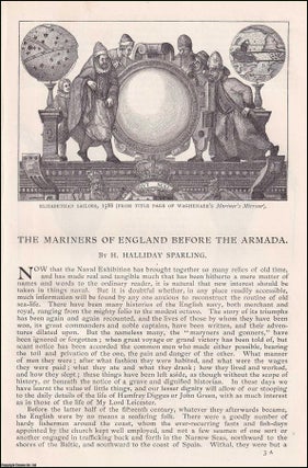 Item #406879 The Mariners of England before the Armada. An original article from the English...