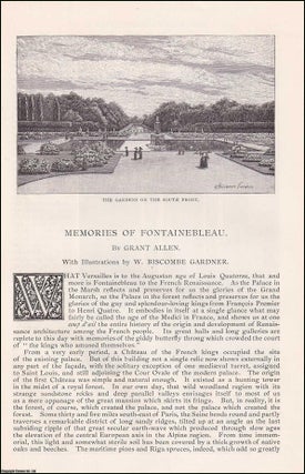 Item #406910 Memories of Fontainebleau. An original article from the English Illustrated...