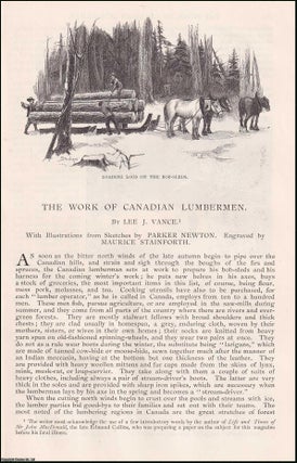 Item #406961 The Work of Canadian Lumbermen. An original article from the English Illustrated...