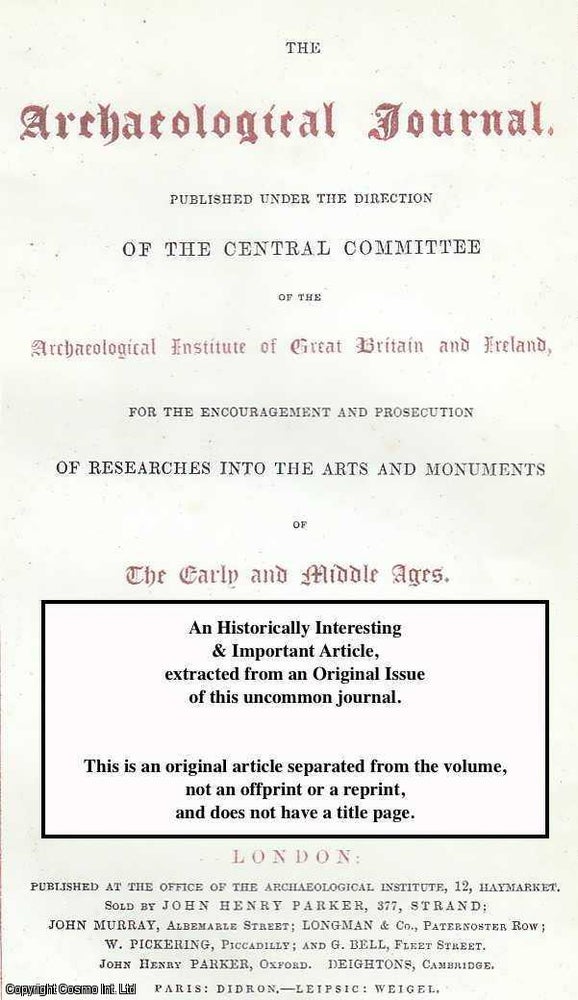 Item #406998 Stone Circles of Britain. An original article from the Archaeological Journal, 1892. A L. Lewis.