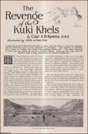 Item #407759 The Revenge of the Kuki Khels; the North-West Frontier of India, 1913.An uncommon...