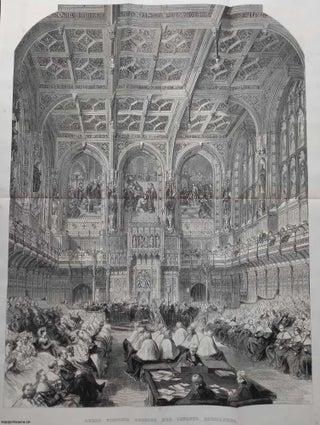 Queen Victoria Opening Her Seventh Parliament, Tuesday Feb. 6, 1866. M. JACKSON.
