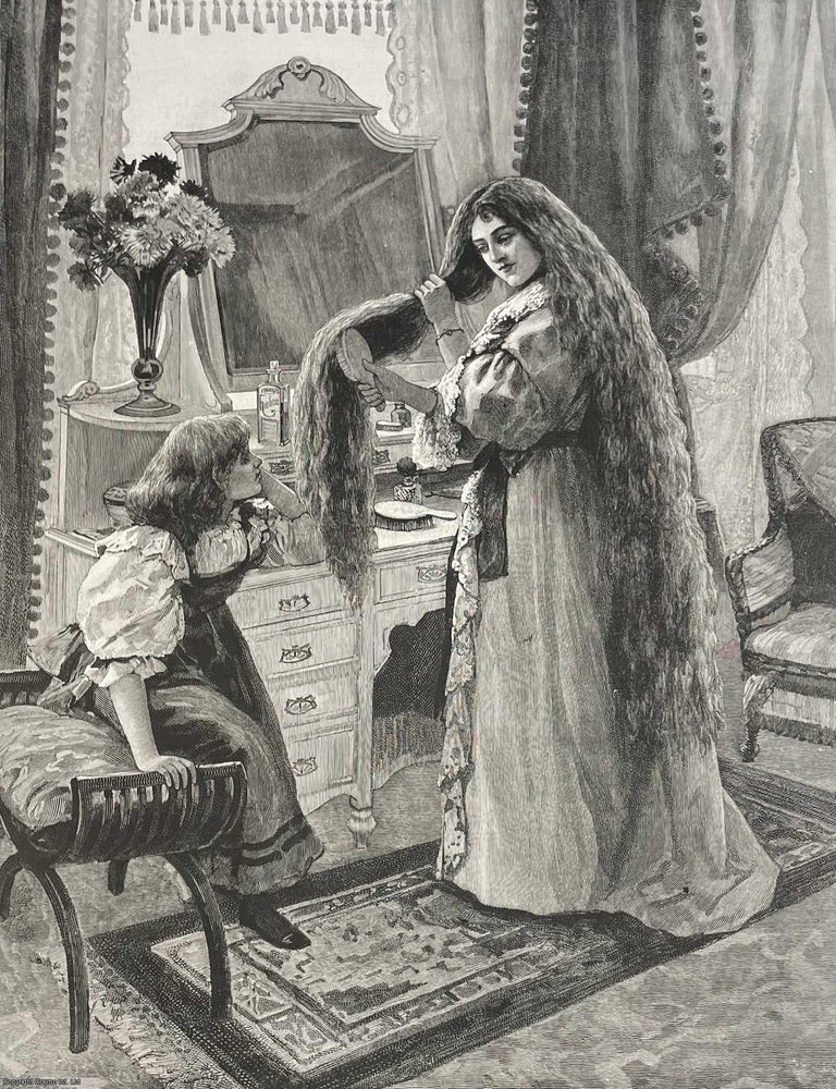 Item #408882 Edwards 'Harlene' Company; Advertisement for Harlene Hair Dressing. A...