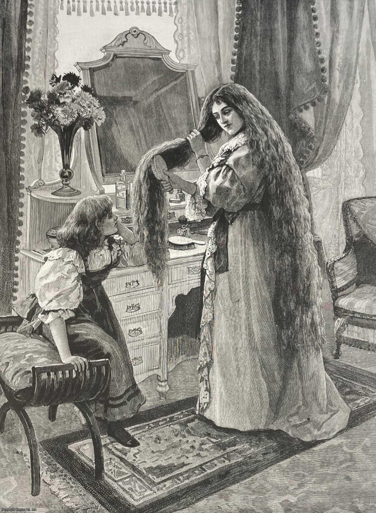 Item #408882 Edwards 'Harlene' Company; Advertisement for Harlene Hair Dressing. A...