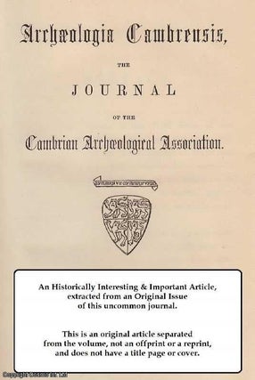 Item #409361 Pillar-Stones in Wales. An original article from the Journal of the Cambrian...