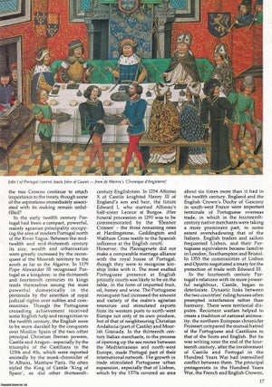 Item #411156 John of Gaunt - Portugal's Kingmaker. An original article from History Today, 1986....