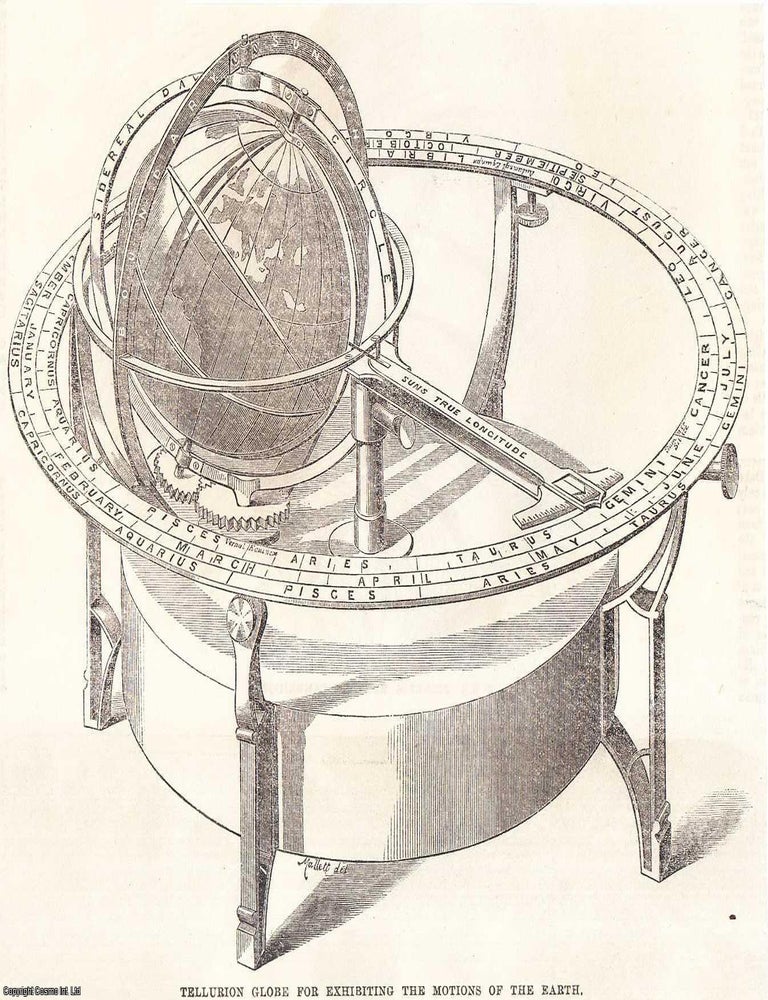 The Tellurion Globe. A new invention for exhibiting the motions of the ...