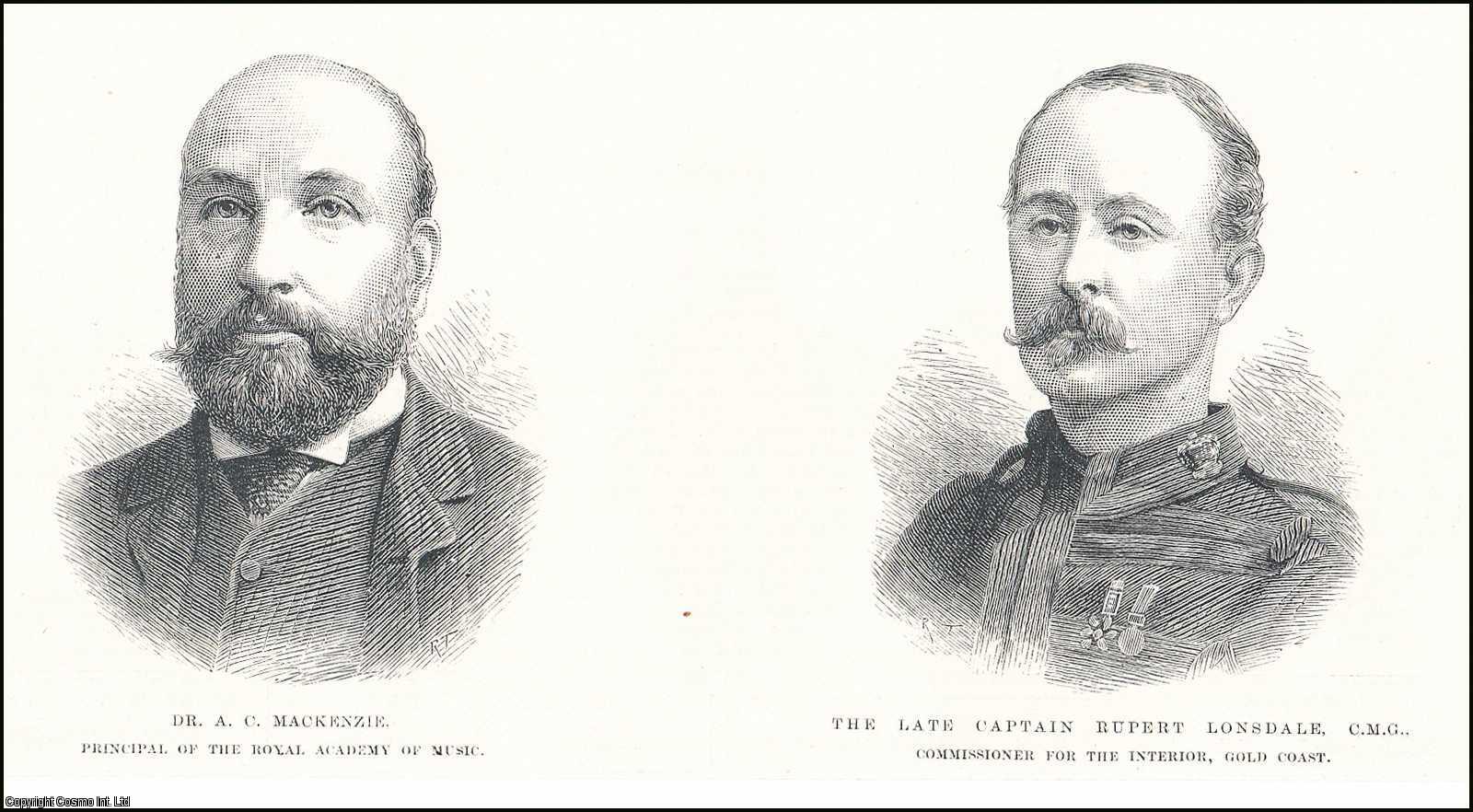 Captain Rupert Lonsdale, C.M.G., Commissioner for the Interior, Gold ...