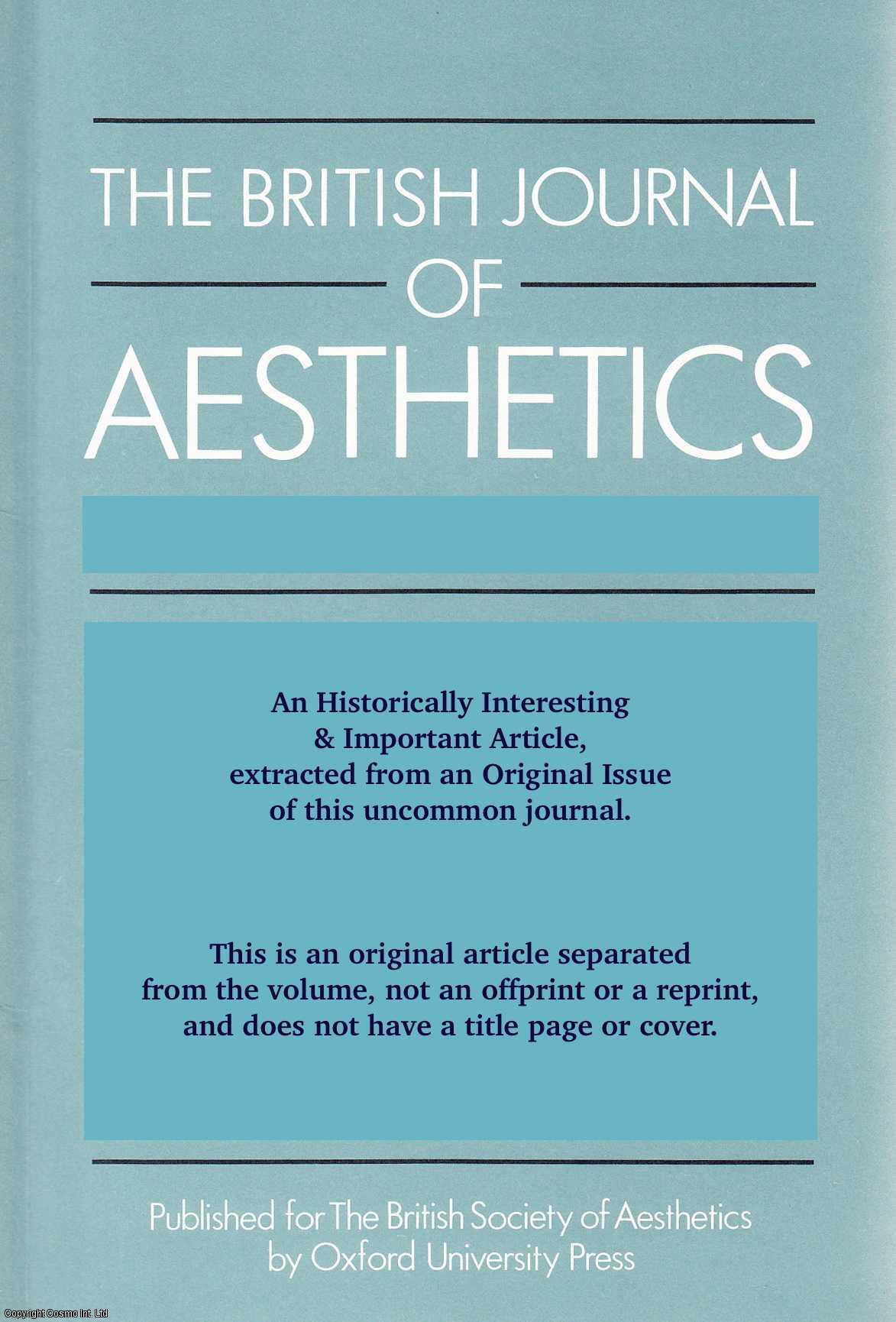 The Languages of Art. An original article from the British Journal of ...