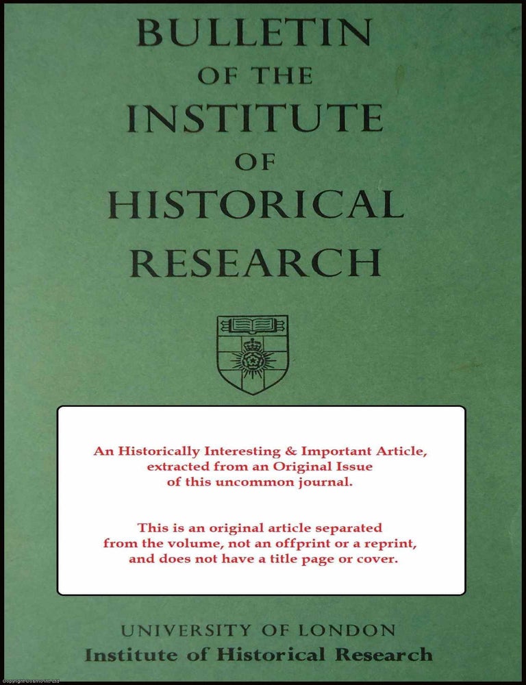 Item #413291 Division-Lists of the House of Commons, 1689-1715. An original article from the...